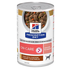 Hill's prescription diet on-care con pollo cibo umido per cane 354g hill's pet nutrition