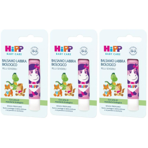 Trova prezzi di hipp baby care balsamo labbra bio 4,8 g 3x4,8 g e compra online