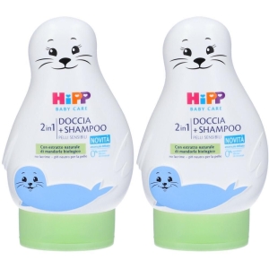 Trova prezzi di hipp baby care doccia shampoo foca fun 2x200 ml e compra online