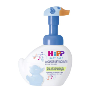 Hipp baby care mousse detergente paperella azzurro limited edition 250 ml