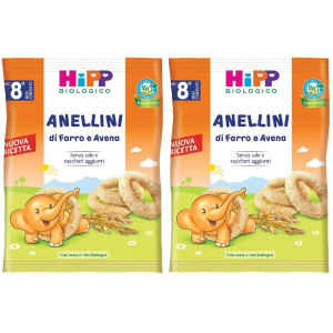 Trova prezzi di hipp bio anellini far/aven 30g set da 2 2x30 g e compra online