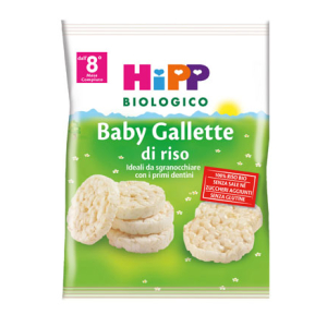 hipp bio baby gallette riso35g bugiardino cod: 981265731 