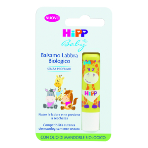 hipp bio balsamo labbra 4,8 g bugiardino cod: 040623993 