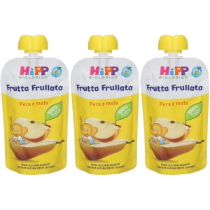 Trova prezzi di hipp bio frutta frullata - mela/pera 90 g sciroppo e compra online