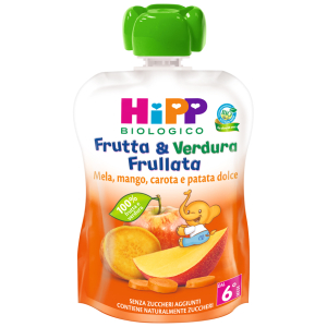 hipp bio frut&verd mel/man/car bugiardino cod: 981061979 