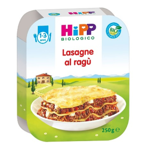 hipp bio lasagne al ragu 250g bugiardino cod: 973335235 