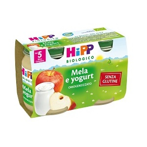 hipp bio hipp bio omogeneizzato mela yogurt bugiardino cod: 906394972 