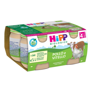 Trova prezzi di hipp bio omogeneizzato pollo e vitello 4 pezzi da 80 g e compra online