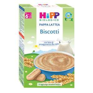 hipp bio hipp bio pappa lattea biscotti 250 g bugiardino cod: 920900964 