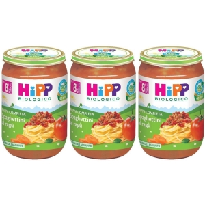 Trova prezzi di Hipp bio spaghettini al ragu' 3x220 g pappa e compra online