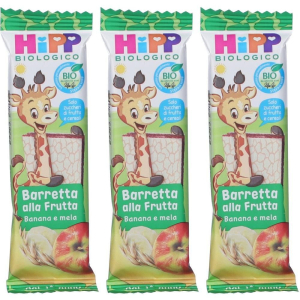 Trova prezzi di hipp biologico barretta alla frutta mela, banana e cereali 3x23 g e compra online
