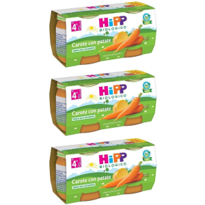 Trova prezzi di hipp biologico carote con patate 3x2x80 g pappa e compra online