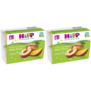 Trova prezzi di hipp biologico mela pesca frutta grattugiata set da 2 2x400 g e compra online