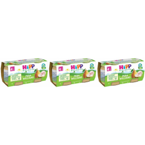 Trova prezzi di hipp biologico pera williams omogeneizzato set da 3 3x2x80 g pappa e compra online