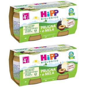 Trova prezzi di hipp biologico prugna e mela set da 2 2x2x80 g e compra online