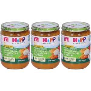 Trova prezzi di hipp crema di riso con lenticchie e verdure 190 g e compra online