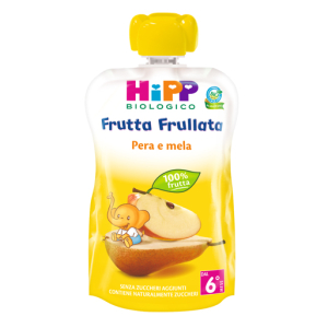 hipp frutta frull pera/mela bugiardino cod: 974506091 