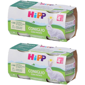 Trova prezzi di hipp omogeneizzato coniglio con patate 2x160 g e compra online