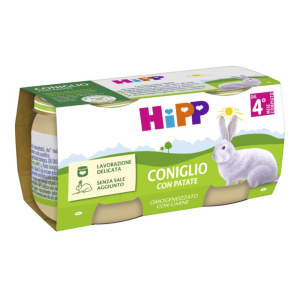 Trova prezzi di hipp omogeneizzato coniglio con verdure 2 pezzi da 80 g e compra online