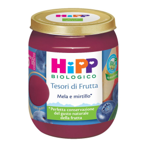 hipp tesori frutta mela/mirt bugiardino cod: 987682933 