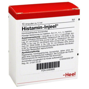 HISTAMIN INJ 10F 1,1ML HEEL