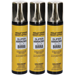 Trova prezzi di hollywood beer spray super abbronzante alla birra 75 ml e compra online