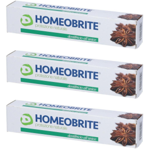 Trova prezzi di homeobrite protezione naturale dentifricio all'anice 3x75 ml dentifric e compra online