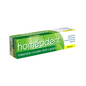 homeodent dentifricio limone nf75ml bugiardino cod: 980628059 