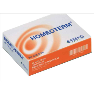 homeoterm 30 capsule bugiardino cod: 881504981 