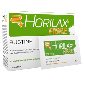 Horilax fibre integratore per il regolare transito intestinale 14 bustine