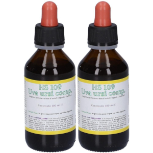 Trova prezzi di hs109 uva ursina comp 100 ml 2x100 ml gocce orali e compra online