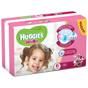 huggies base girl 6 13 pezzi bugiardino cod: 926753979 