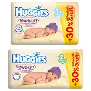 huggies newborn 2 3/6kg 45pz bugiardino cod: 923579217 