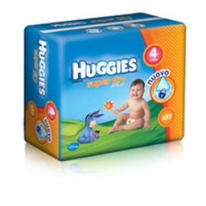 huggies superdry 4 8/14kg 17 pezzi bugiardino cod: 924038476 