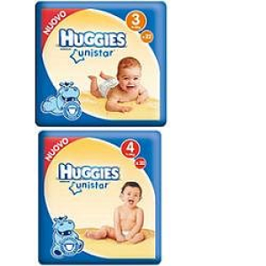 huggies unistar new born 1 2-5 kg pacco bugiardino cod: 924928284 