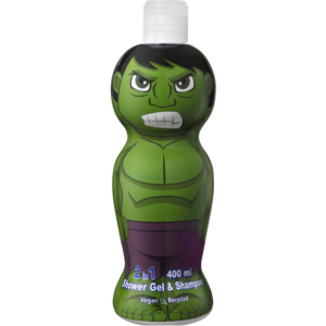 Hulk 2in1 shower gel & shampoo 400 ml