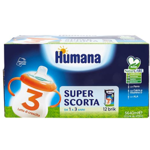 humana 3 junior drink 12x470ml bugiardino cod: 933955940 