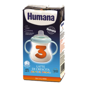humana 3 junior drink 470ml bugiardino cod: 933955926 