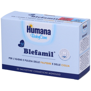 Trova prezzi di humana baby blefamil® salviettine 4x20 pz salviette e compra online