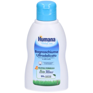 Trova prezzi di humana babycare bagnoschiuma ultradelicato 4x200 ml schiuma da bagno e compra online