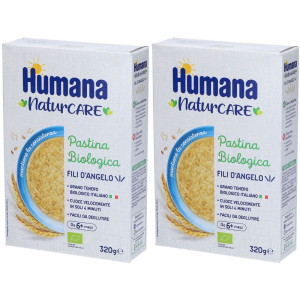 Trova prezzi di humana fili d'angelo biologici pastina set da 2 2x320 g pappa e compra online