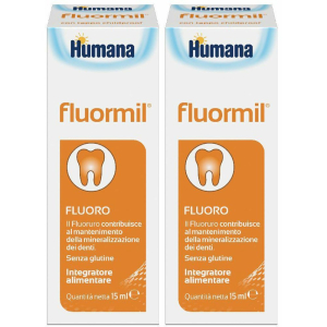 Trova prezzi di humana fluormil® set da 2 2x15 ml gocce e compra online