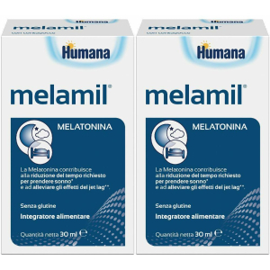 Trova prezzi di humana melamil® melatonina set da 2 2x30 ml gocce e compra online