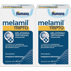 Trova prezzi di humana melamil® tripto set da 2 2x30 ml gocce e compra online
