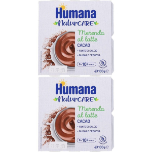 Trova prezzi di humana merenda cacao 2x4x100 g e compra online