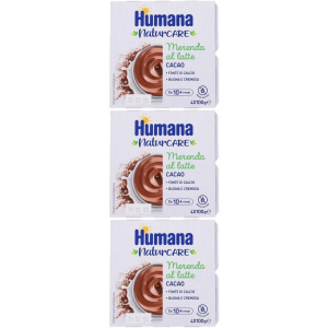Trova prezzi di humana merenda cacao 3x4x100 g e compra online