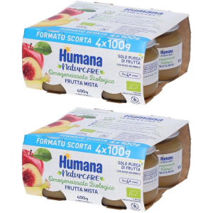 Trova prezzi di humana naturcare omogeneizzato frutta misto bio 4 pezzi 4x100 g e compra online