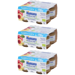 Trova prezzi di humana naturcare omogeneizzato frutta misto bio 4 pezzi 4x100 g e compra online