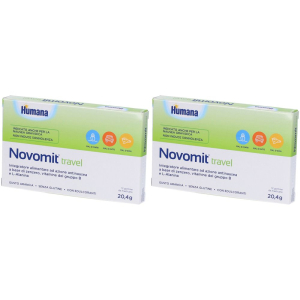 Trova prezzi di humana novomit travel set da 2 2x12 pz gomme masticabili e compra online
