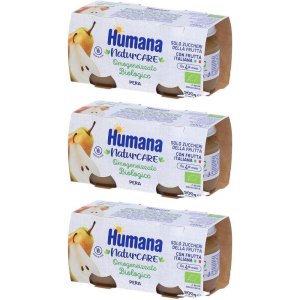 Trova prezzi di humana omogeneizzato biologico pera 3x2x100 g pappa e compra online